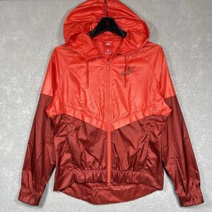 Nike Sportswear NSW Windrunner Windbreaker Jacket Red 804947-852 Women’s Small